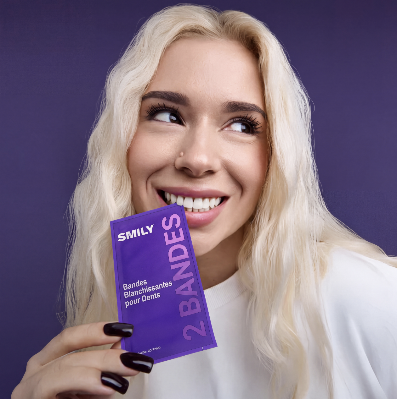 Bandes Blanchissantes Violettes