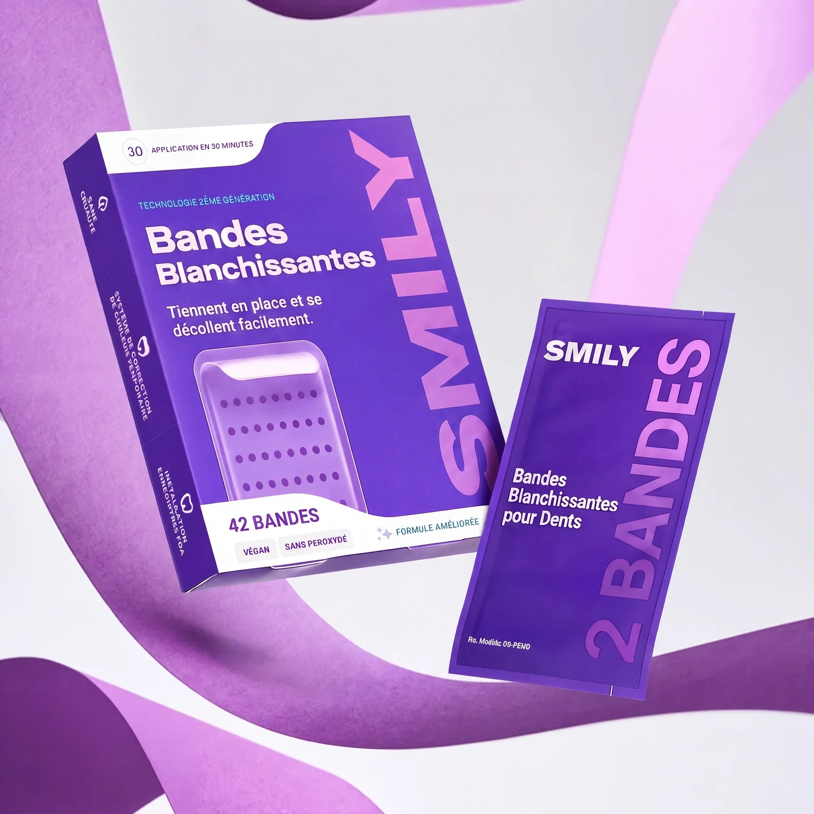 Purple Whitening Strips