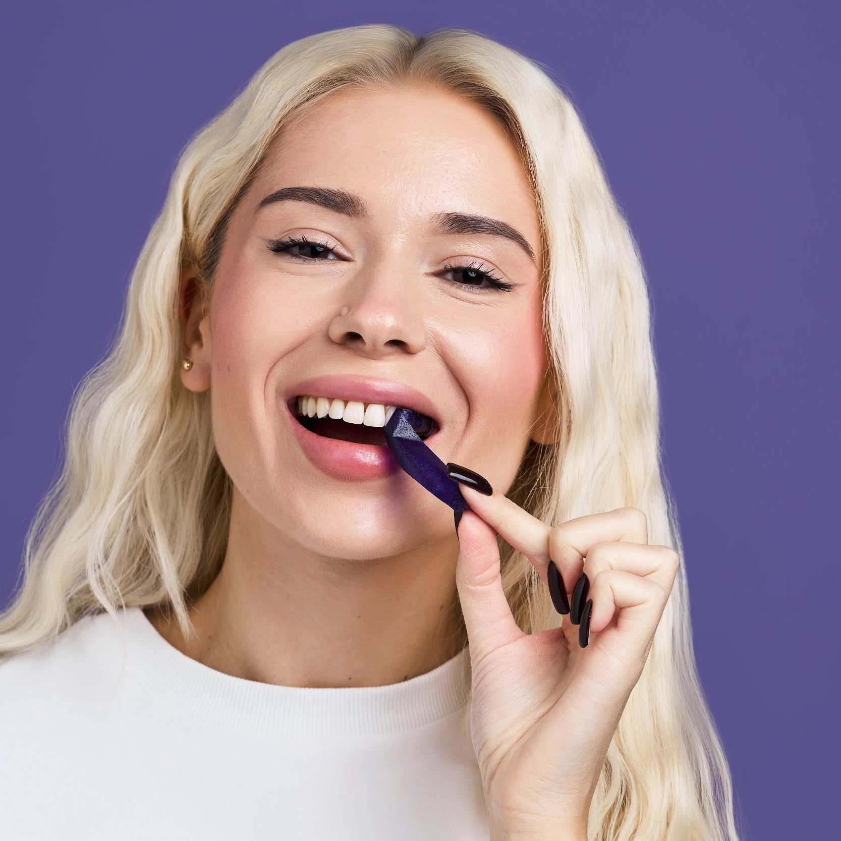Bandes Blanchissantes Violettes