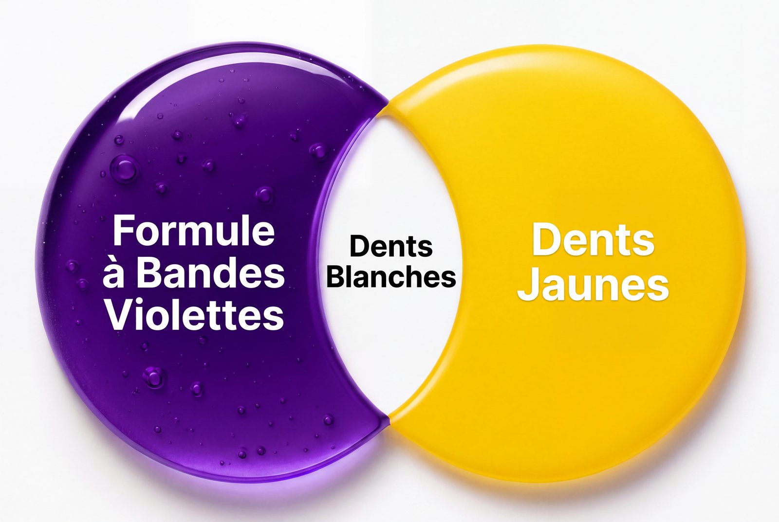 Formule à Bandes Violettes vs Dents Jaunes